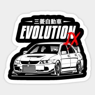 Lancer Evolution IX Sticker